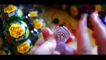 Чупа Чупс новый год 2016 шоколадный шар, обзор игрушек/Chupa Chups 2016 New Year