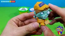 Moshi Monsters Surprise Play Doh Cans Blind Bag Gold Moshi Toy Zombi Star Monsters Surprises