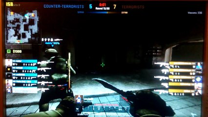 CSGO a mais de 100FPS  em pc de 800 reais