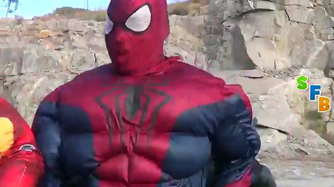 Batman Vs Captain America In Real Life Superhero Battle PARODY Avenger Iron Man Spiderman