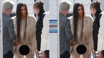 Kim Kardashian Suffers Wardrobe Malfunction On ‘Ocean’s Eight’ Set