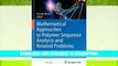 eBook Free Mathematical Approaches to Polymer Sequence Analysis and Related Problems By