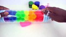DIY How To Make Play Doh Baby Pink Bottles Mighty Toys Modelling Clay Learn Colors
