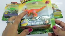 GOOD DINOSAUR SURPRISE EGGS Toy Opening + Jurassic World with T-Rex Video for Kids by Toyp