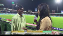 PSL 2017 Match 12- Islamabad United v Peshawar Zalmi - Pepsi Catch A Crore Winner Interview