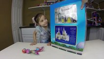 HUGE SLEEPING BEAUTY CASTLE TOY Aurora Kinder Surprise Egg Disney Frozen Surprise Toys Mic