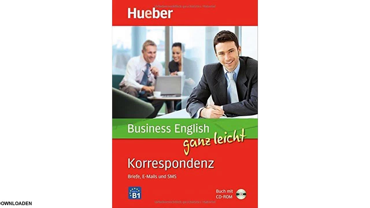 [eBook PDF] Business English ganz leicht Korrespondenz - Briefe, E-Mails und SMS: Buch + CD-ROM