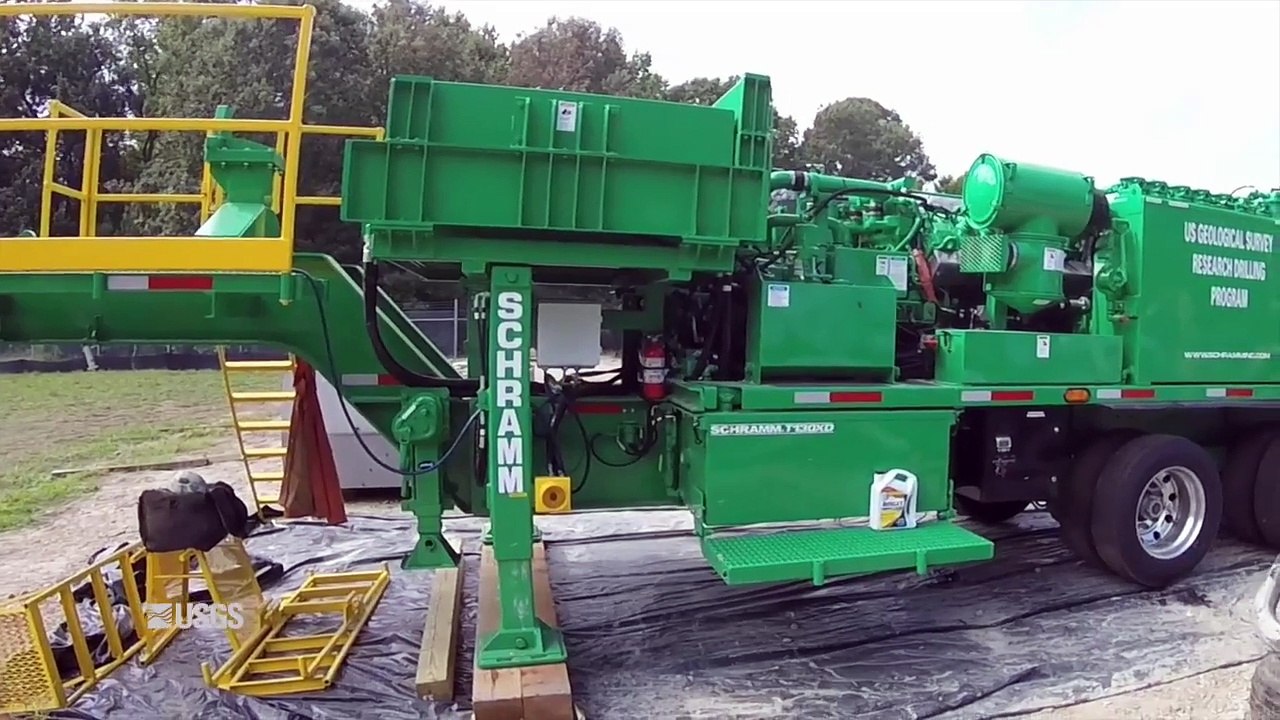 USGS Extensometer Drilling in Virginia