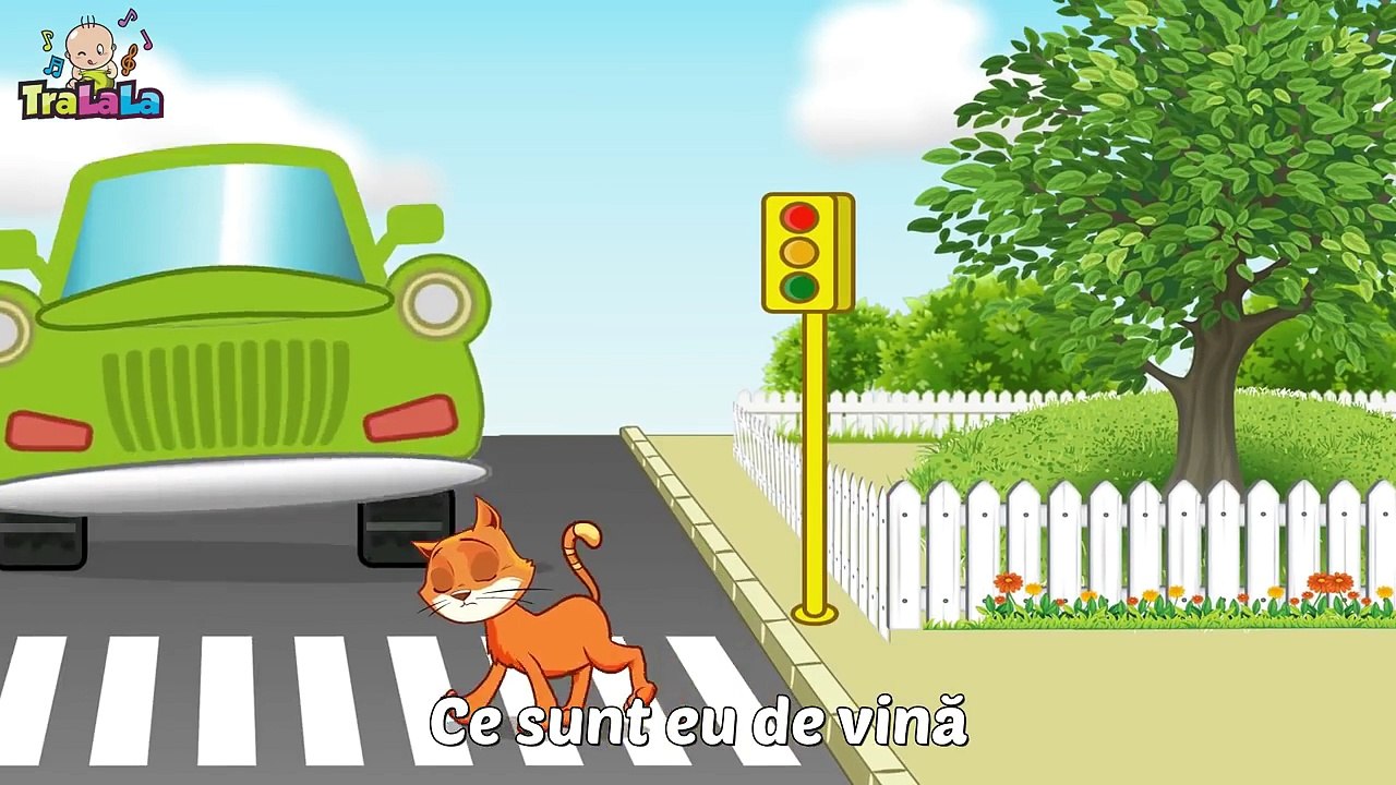 Un Motan Cat Un Pisoi - Cantece Gradinita .ro