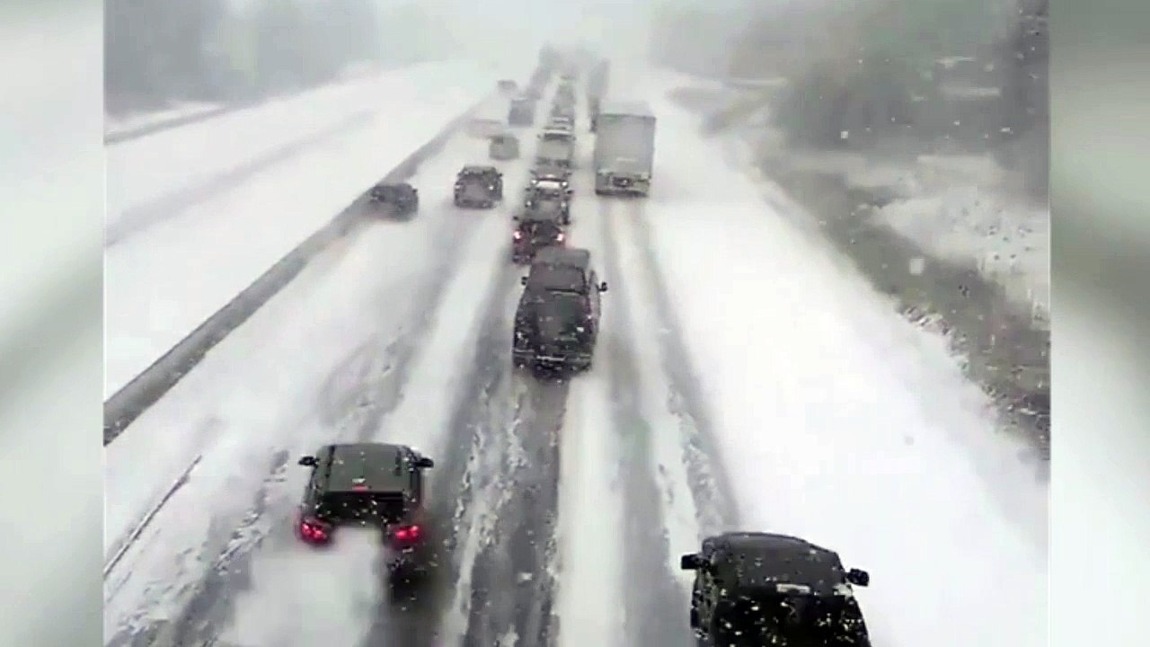 Devastating Pile-up!!! ACCIDENT Captured on Camera 1080p