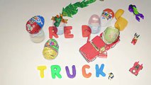 3 New Kinder Surprise Eggs | Beyblade and Car | RED TRUCK