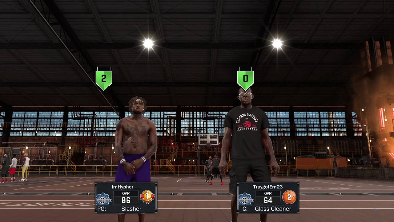 NBA 2K17 Drop off