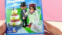 Newlyweds with wedding cake | Playmobil 4298 Set | Unboxing & Demo