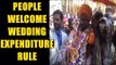 J&K government’s move to curb wedding expenditure welcomed by locals : Watch video | Oneindia News