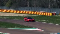 Ferrari FXX K PURE Sound @ Fiorano Circuit! Accelerations, Do