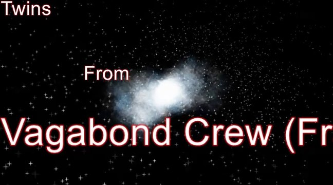 Twins boys practising B-boying in Vagabond cew ( France ) representing Bboy Mounir