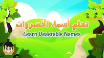 Fruits and Vegetables in Arabic for Children - اسماء الخضر و الفواكه للأطفال باللغة العربي