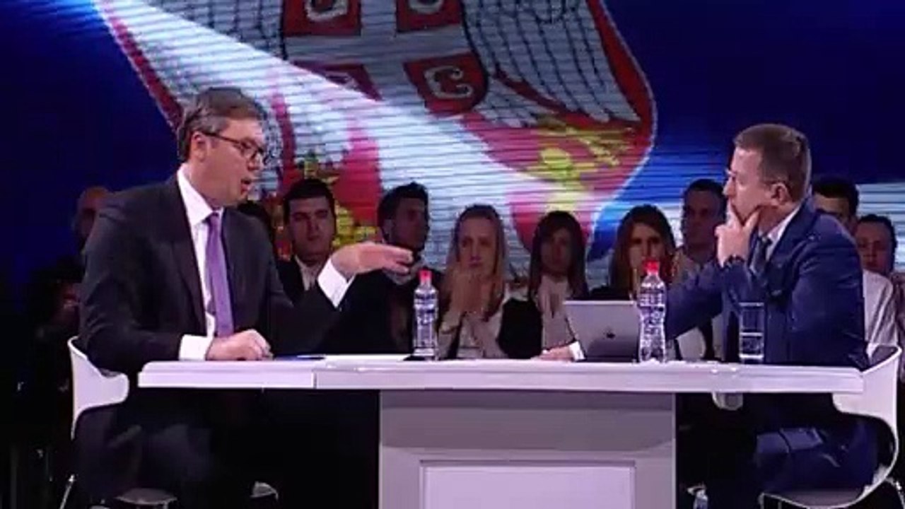 Vučić odgovor hoce li biti rata video Dailymotion