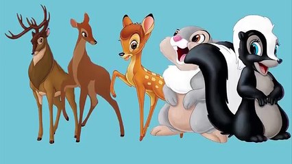 Bambi Finger Family | 3d Nursery Rhymes For Children | Finger Family Song