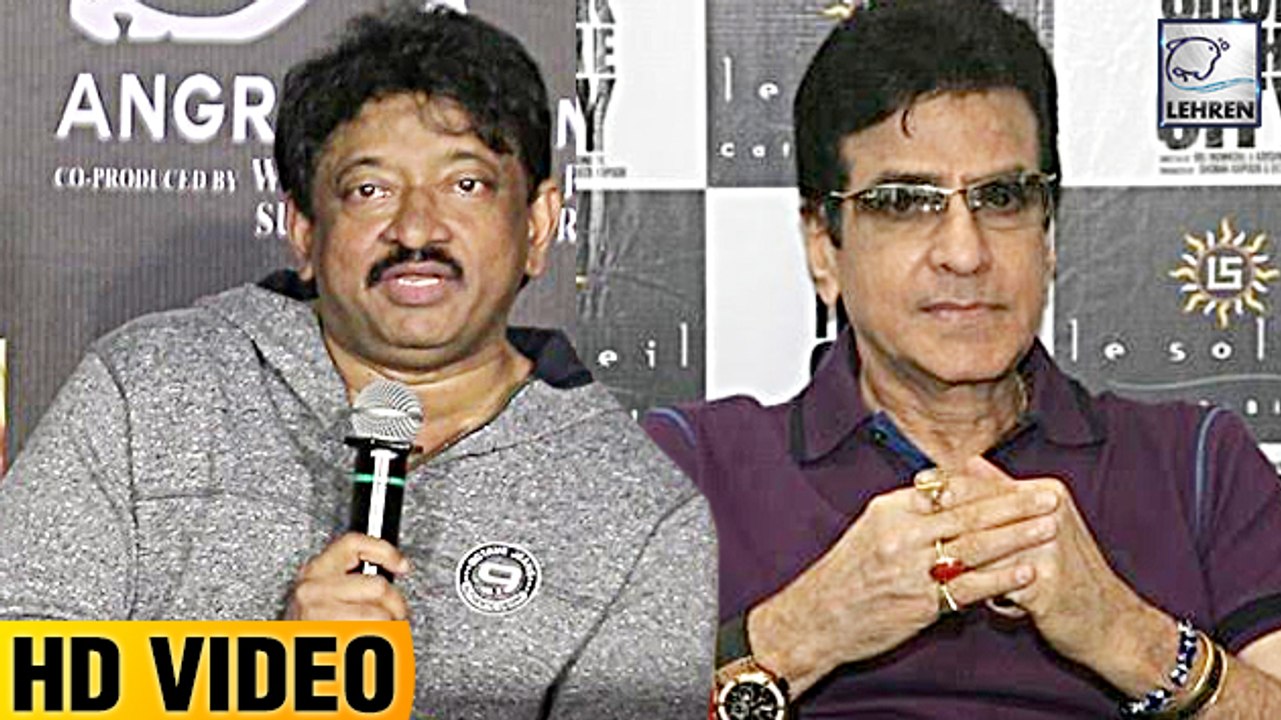 Ram Gopal Varma INSULTS Jeetendra At Sarkar 3 Trailer Launch | LehrenTV