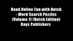 Read Online Fun with Dutch - Word Search Puzzles (Volume 1) (Dutch Edition) Rays Publishers