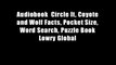 Audiobook  Circle It, Coyote and Wolf Facts, Pocket Size, Word Search, Puzzle Book Lowry Global