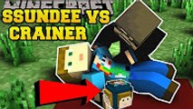 PopularMMOs Minecraft׃ SSUNDEE VS CRAINER CHALLENGE GAMES - Lucky Block Mod - Modded Mini-Game