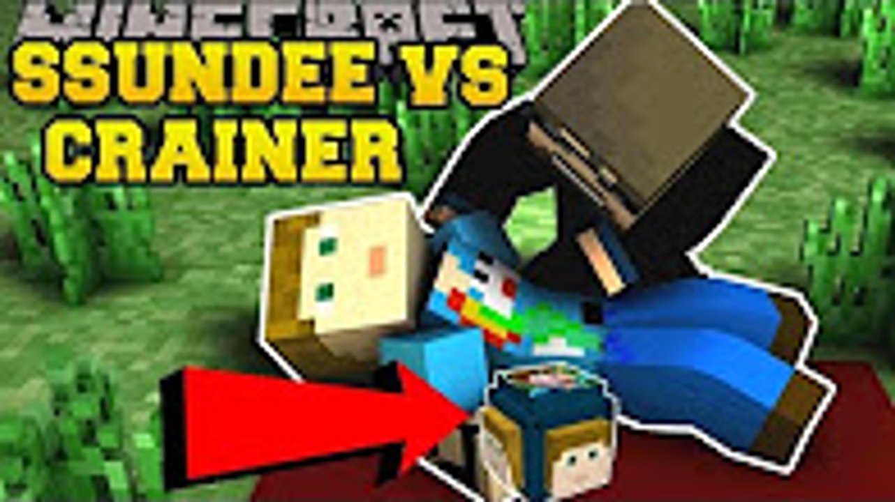 PopularMMOs Minecraft׃ SSUNDEE VS CRAINER CHALLENGE GAMES - Lucky Block Mod - Modded Mini-Game