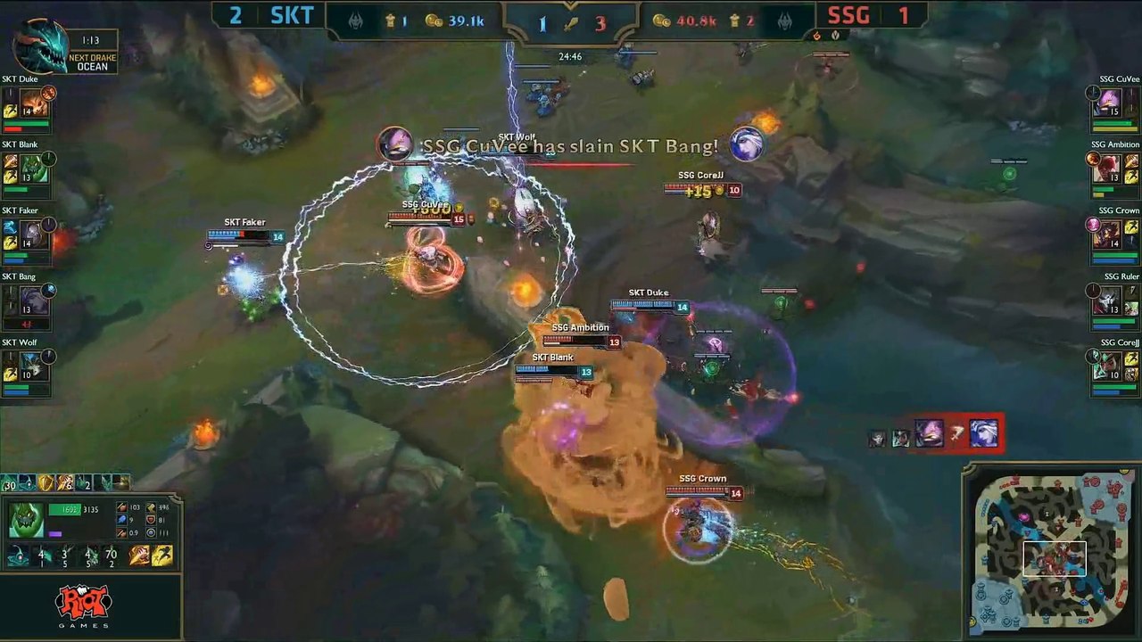 SKT vs SSG Highlights Game 4 _ LOL World Championship 2016 Finals _ SKT vs Samsung