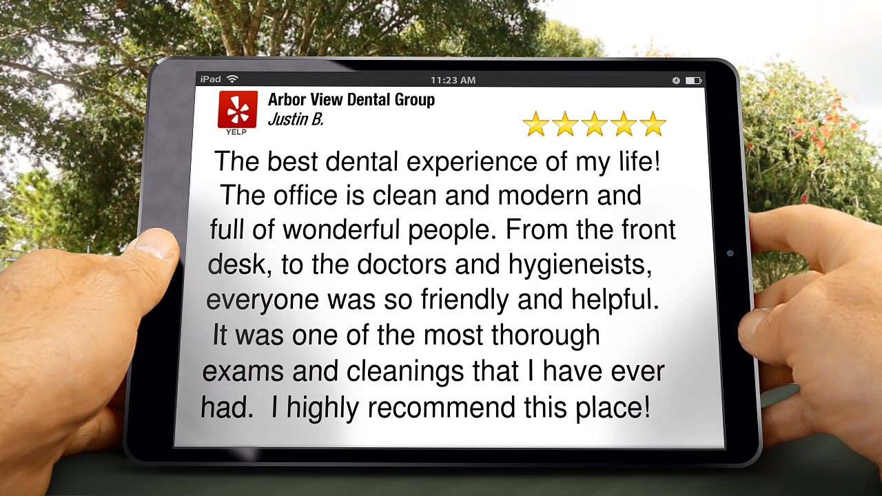 Arbor View Dental Group Roseville OutstandingFive Star Review by Justin B.