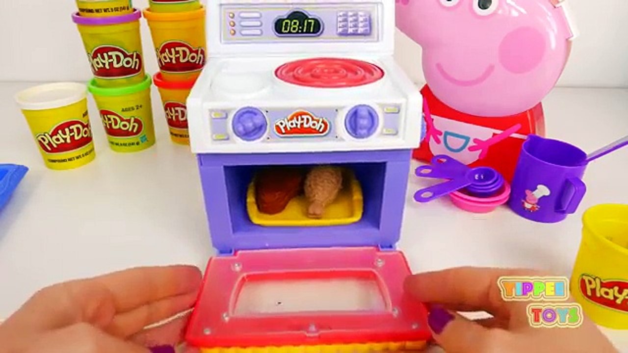 Peppa Pig Cocinar Caso de Play Doh Cocina Pizza Burger SUPERIOR - video  Dailymotion