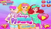 Disney Princess Games - Disney Princess Pj Party Cleanup – Best Disney Games For Kids