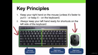 MS-Office Excel tutorial-001 How To Position Your Hands For Maximum Efficiency