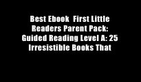 Best Ebook  First Little Readers Parent Pack: Guided Reading Level A: 25 Irresistible Books That