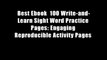 Best Ebook  100 Write-and-Learn Sight Word Practice Pages: Engaging Reproducible Activity Pages