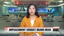 Korea's Constitutional Court could set date for impeachment ruling today