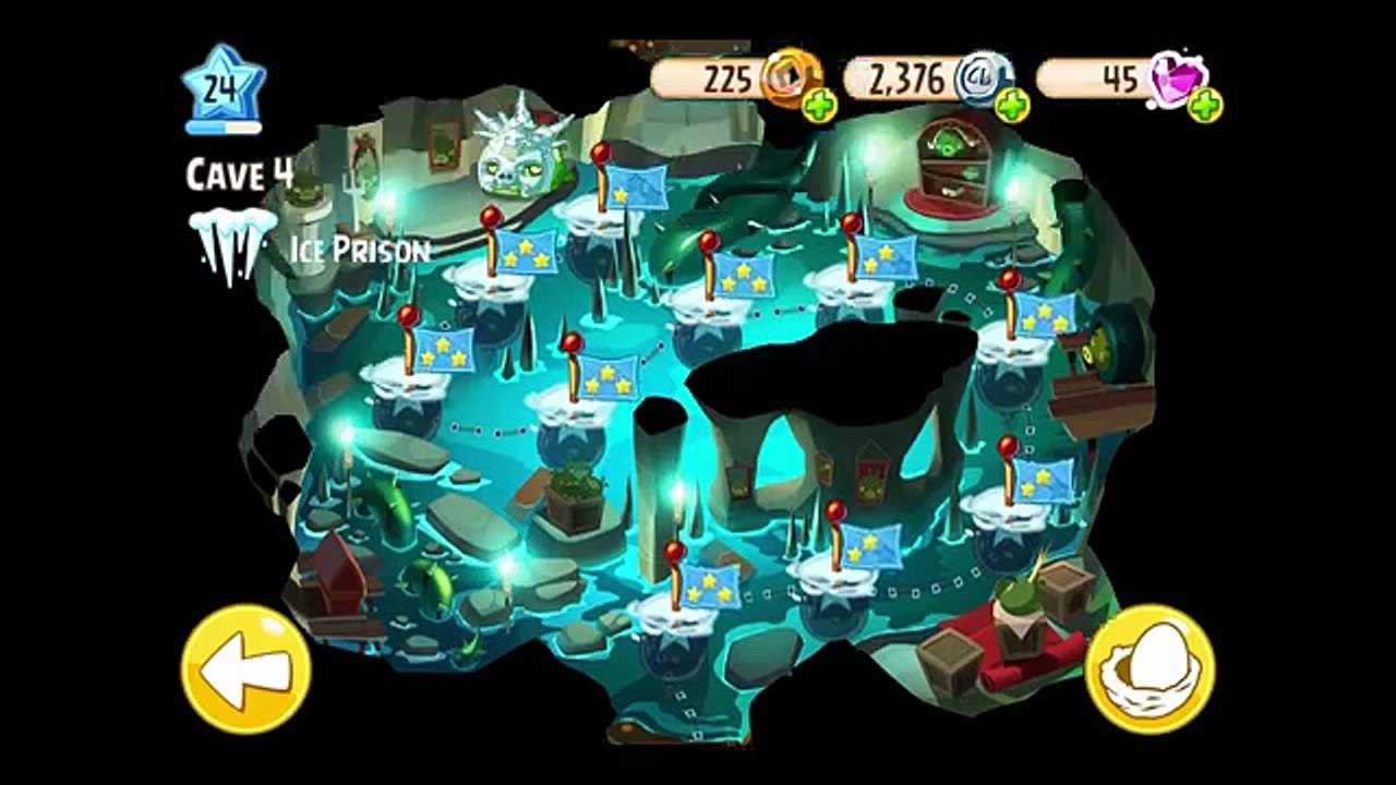 Angry Birds Epic: White Bird Princess - Cave 5 Burning Plain 2 walkthrough