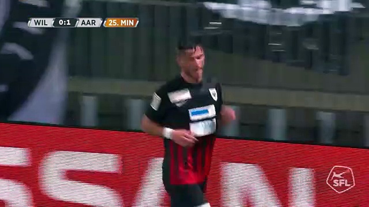 FC Wil 1900 0:1 FC Aarau (Swiss Challenge League 6 March 2017)