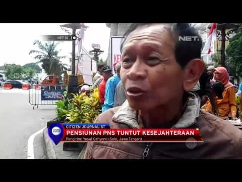 Unjuk Rasa Pensiunan PNS - NET 10