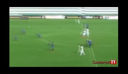 Brezilya'da Tsubasa golü