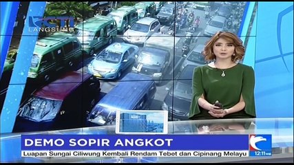 Demo Sopir Angkot Berujung Ricuh