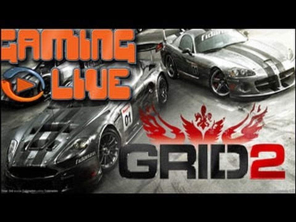GAMING LIVE Xbox 360 - GRID 2 - Chauffe Marcel !