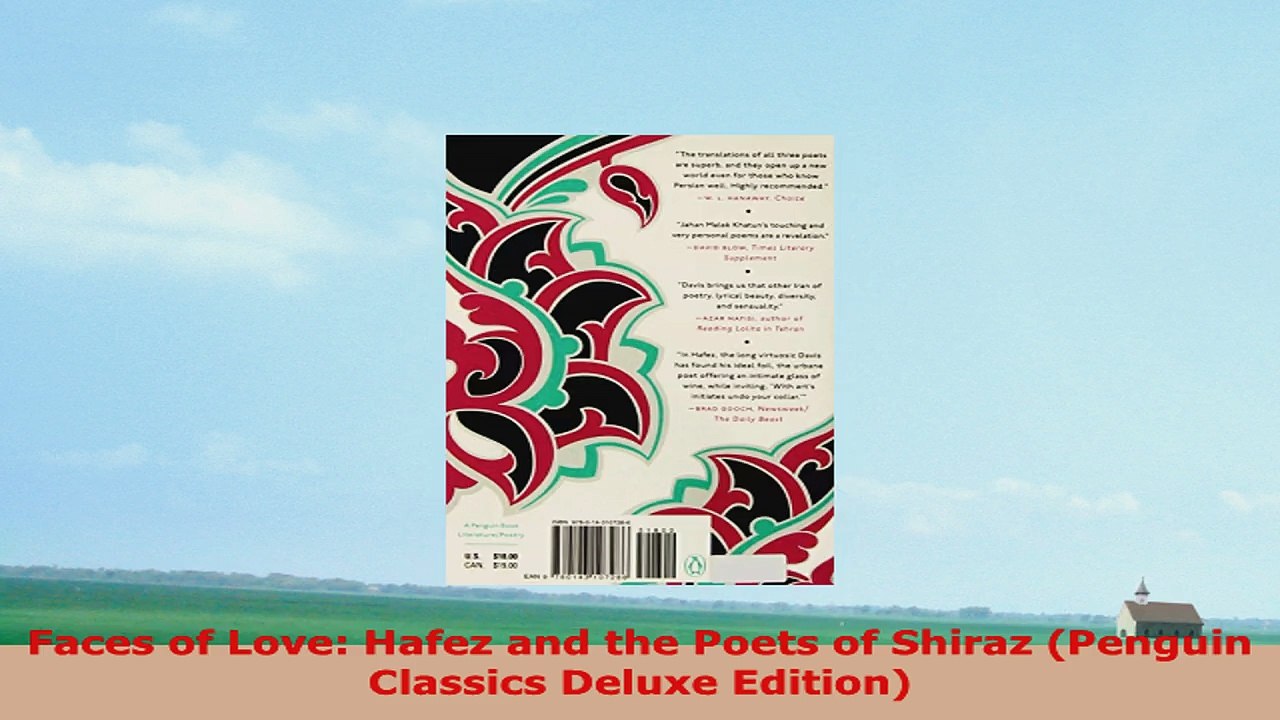 READ ONLINE  Faces of Love Hafez and the Poets of Shiraz Penguin Classics Deluxe Edition