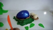 JURASSIC DINOSAUR Nest Play-Doh Tutorial Instructions How To Make Play-Doh Dinosaur T-Rex
