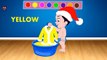 Learn Colors For Toddlers-Santa Dress Christmas 2016 Painting Little Boy Color Paint