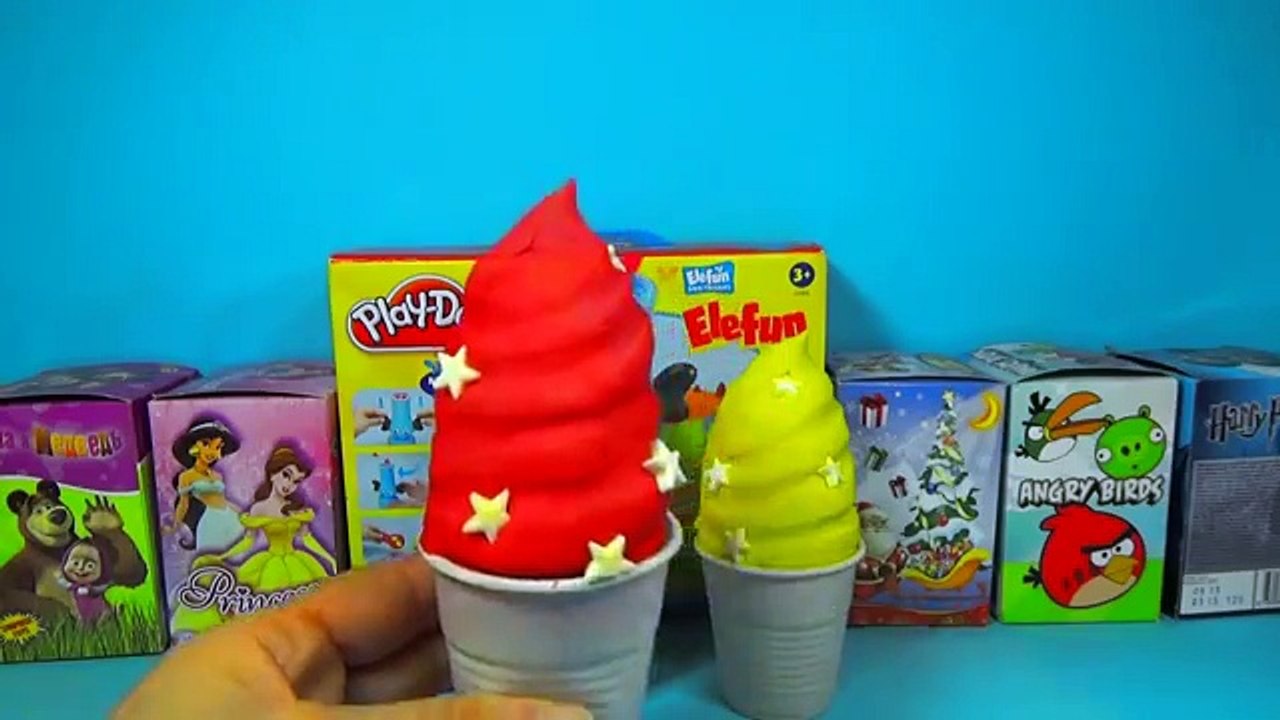 1000 surprise eggs! Disney Cars PLANES The SMURFS Toy Story HELLO KITTY Angry Birds Play-D