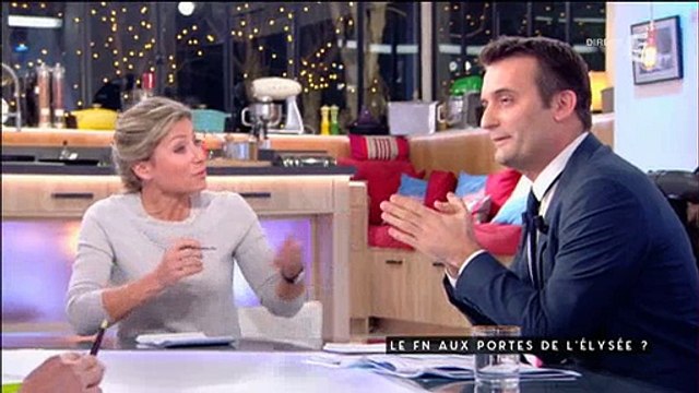 Anne-Sophie Lapix insultée sur les réseaux sociaux après son accrochage avec Florian Philippot lundi dans C à vous