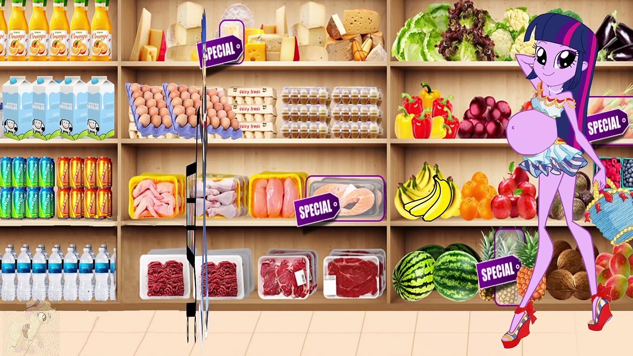 My Little Pony MLP Equestria Girls Transforms with Animation Newborn Baby Story Real Life