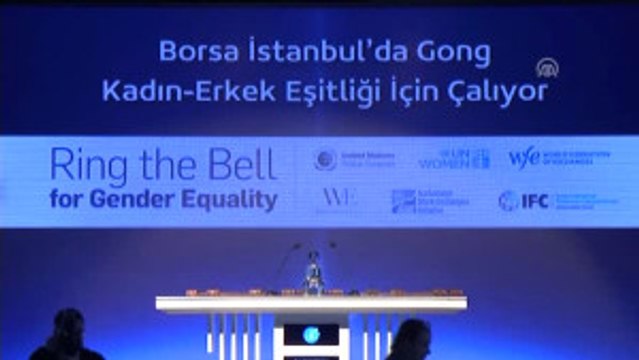 Borsa Istanbul'da Gong Kadın-erkek Eşitliği Için Çaldı