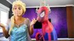 Spiderman & Frozen Elsa Toy Story vs T-REX vs Olaf - Toys are Real w Hulk Superhero Fun :)